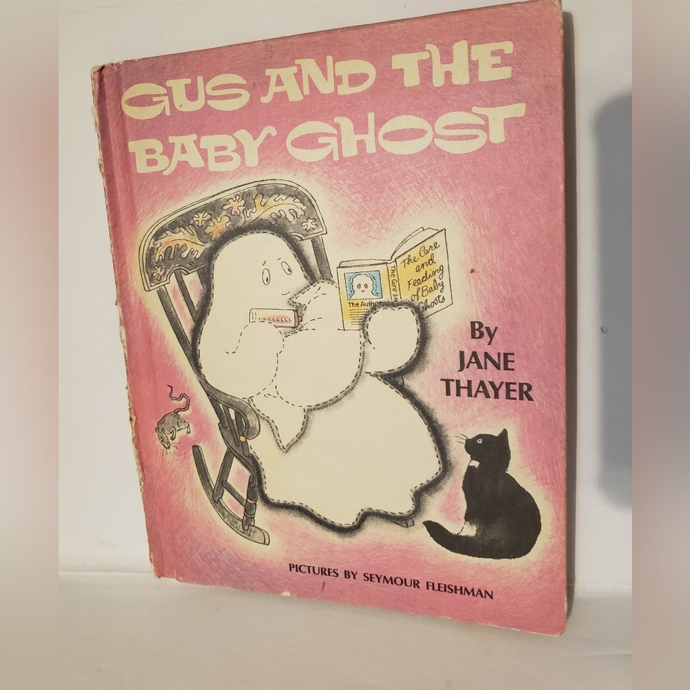 Gus and the Baby Ghost by Jane Thayer - Pink Cover